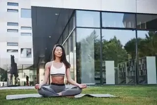 Yoga and Meditation Zone at Godrej Trilogy Worli